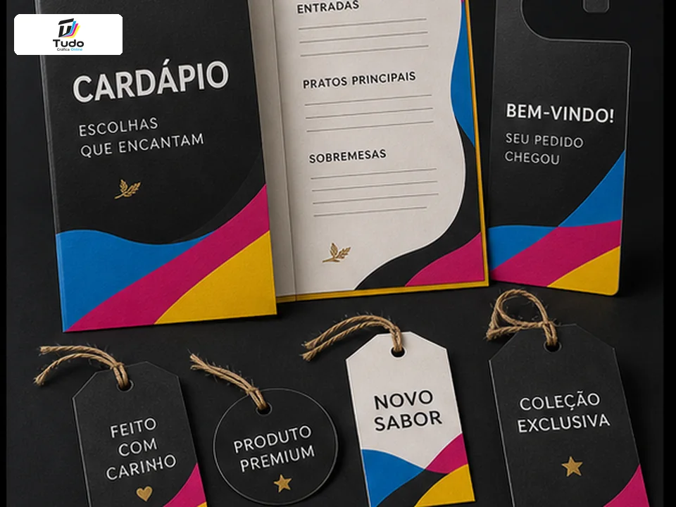 Cardápios e tags personalizados para loja e delivery